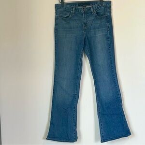 Calvin Klein Jeans Flare Blue Jeans - Size: 10